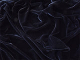 Black Velvet Curtains with Blockout Lining — Pair 620 x 270cm with 4m Blockout — Allure Home Collections