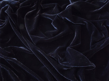 Black Velvet Curtains with Blockout Lining — Pair 620 x 270cm with 4m Blockout — Allure Home Collections