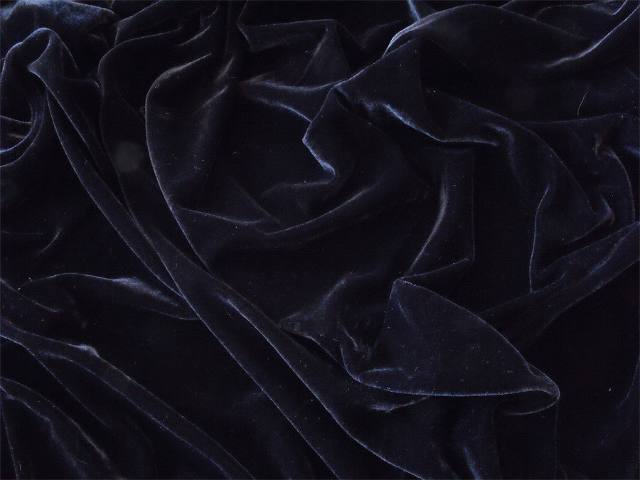 Elegant Black Velvet Pinch Pleat Curtains — Pair 590 x 270cm, Floor Length — Allure Home Collections