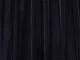 Luxurious Thick 4-Way Stretch Velvet Blockout Curtains — Black Pair 580 x 270cm — Allure Home Collections