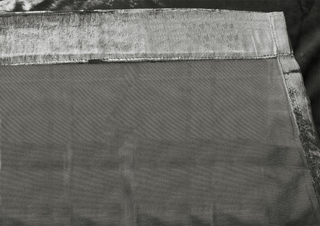Plush Grey Warp-Knitted Velvet Curtains — Pair 540 x 270cm with Hooks — Allure Home Collections