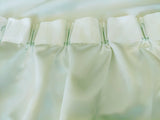 Milk White High-Quality Blockout Curtain Panel — 130 x 160cm Pinch Pleat — Allure Home Collections