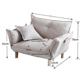 NNEOBA Adjustable Convertible Sofa Couch for Ultimate Comfort