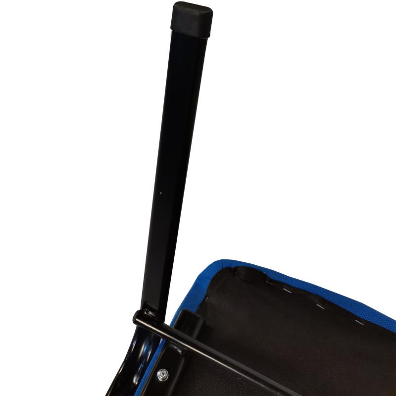 Waroona blue stackable visitor chair for conference rooms