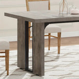 Rustic Elegance Rectangular Dining Table