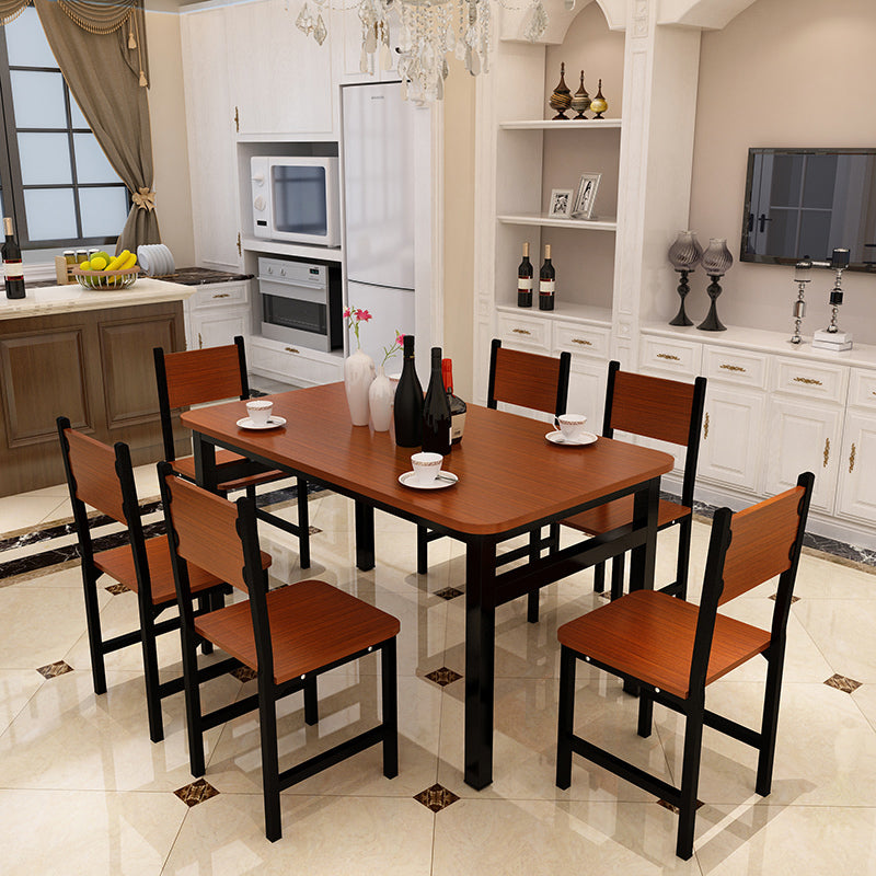Greenhill 5 Piece Dining Set, Oak and Black