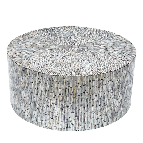Mont Blanc Handcrafted Mother of Pearl Coffee Table
