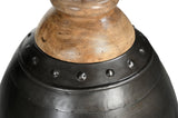 Washed Iron and Wood Minimalist Lampshade