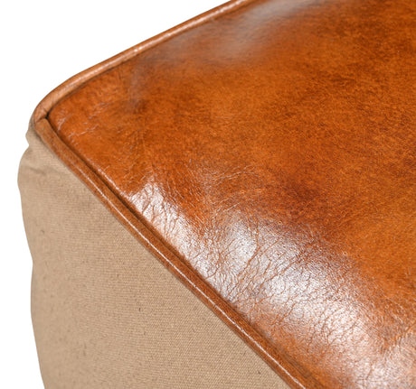 Charleston Polo Square Ottoman