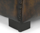 ARMSTRONG Luxury Buffalo Hide Leather Armchair