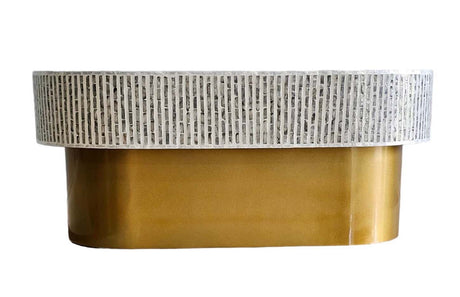 Opulent Elegance Mother of Pearl Coffee Table