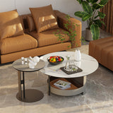 Hurstbridge Round Coffee Table, White