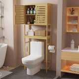 Kalangadoo Bamboo Over Toilet Cabinet, Natural Wood image 2