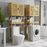 Kalangadoo Bamboo Over Toilet Cabinet, Natural Wood image 4