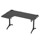 Fisher Gaming Desk, Black 160cm