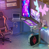 Fisher Gaming Desk, Black 160cm view 4