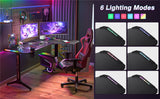 Fisher Gaming Desk, Black 160cm view 7