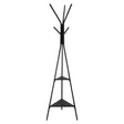 Leopold Marble Base Coat Stand, Gold and White