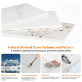 Doreen Marble Coffee Table, White