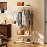 St Leonards Bamboo Clothes Rack, White