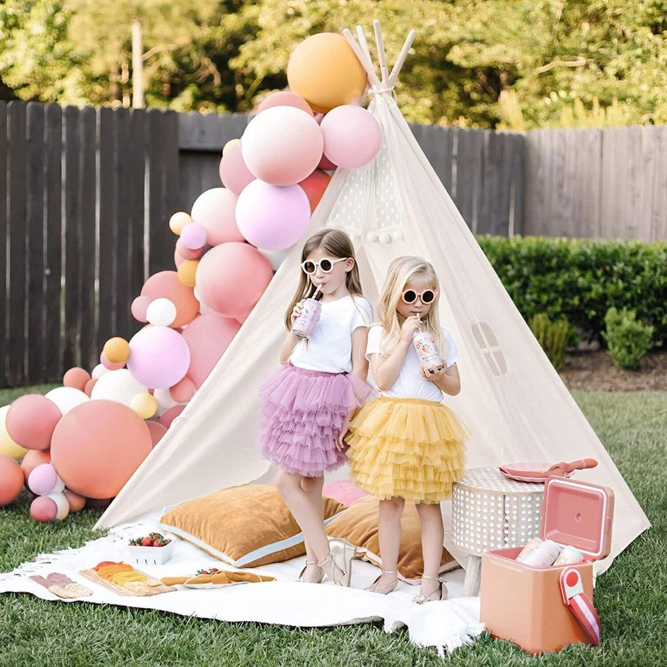 Pucon Kids Teepee Tent, White