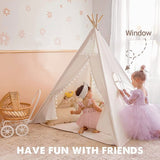 Pucon Kids Teepee Tent, White