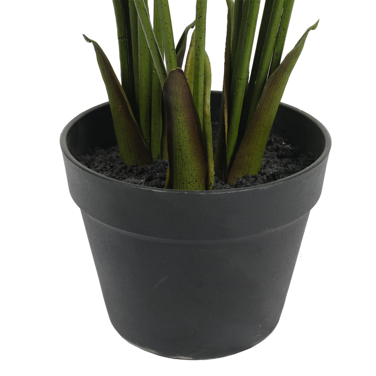 Artificial areca fern tree close-up showing detailed leaf and frond texture — Allure Home Collections