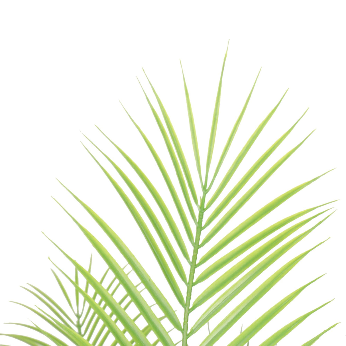 120cm faux areca fern tree styled in living room corner — Allure Home Collections