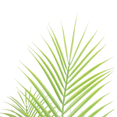 120cm faux areca fern tree styled in living room corner — Allure Home Collections