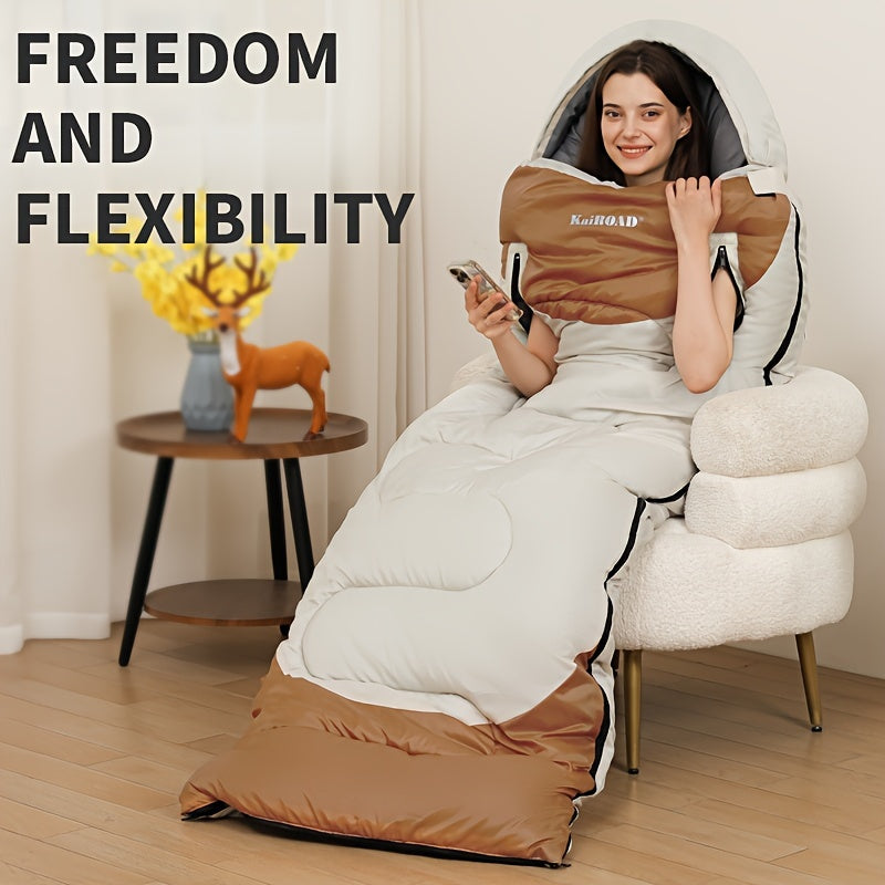 Llanquihue Extra Wide Mummy Sleeping Bag, 3 Season