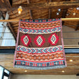 Derwent Bohemian cotton picnic blankets two pack, each 90 x 150cm, in vintage pattern laid out on grass