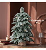 Snow-Covered 55cm Mini Christmas Tree