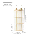 Hanging Dustproof Storage Bag Organizer - 3 Tiers