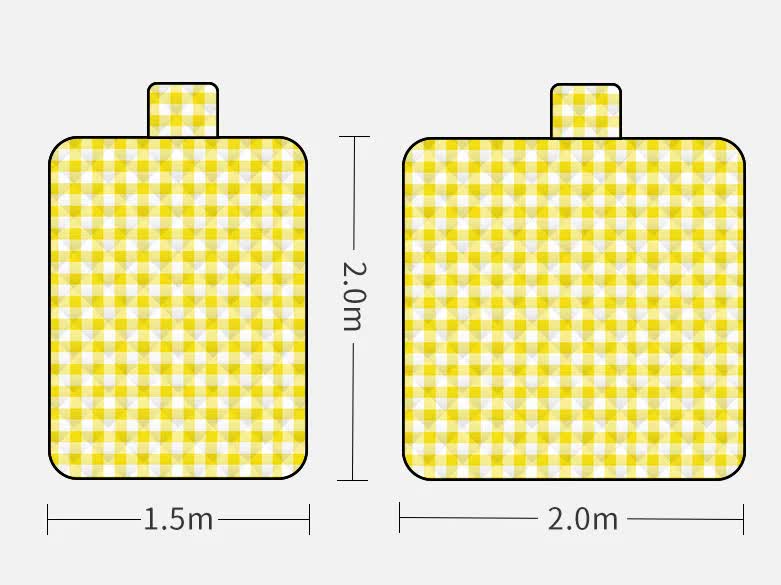 Staveley Waterproof Picnic Blanket, Morocco Pattern, Large 150x200cm