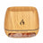 Wooden LED Flame Aromatherapy Essential Oil Diffuser with Humidifier and Ambient Light