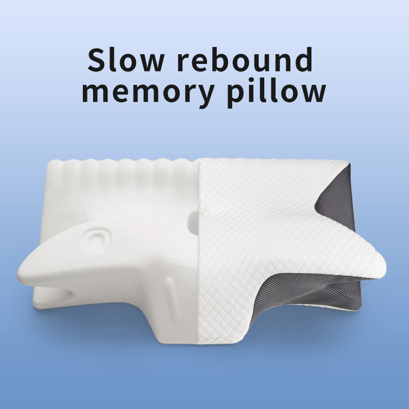 Ergonomic Memory Foam Contour Pillow — 61x43x16cm, Neck and Shoulder Support — Allure Home Collections