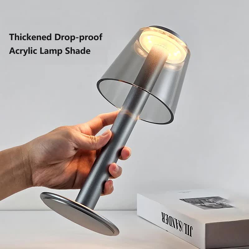 Gold Transparent Touch Control Desk Lamp