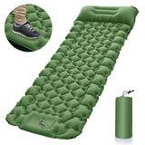 Michel green foot operated inflatable camping mat