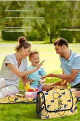 Hawkshead Waterproof Picnic Blanket, Strawberry, Extra Large 200x200cm