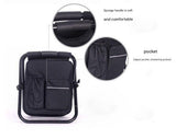 Insulated Cooler Backpack Chair - Foldable Stool for Picnics & BBQ