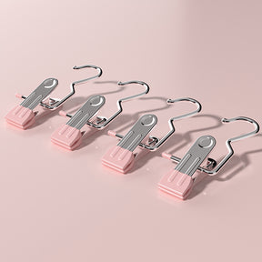 Dalby pink stainless steel hanging clips, 35pcs for laundry and drying