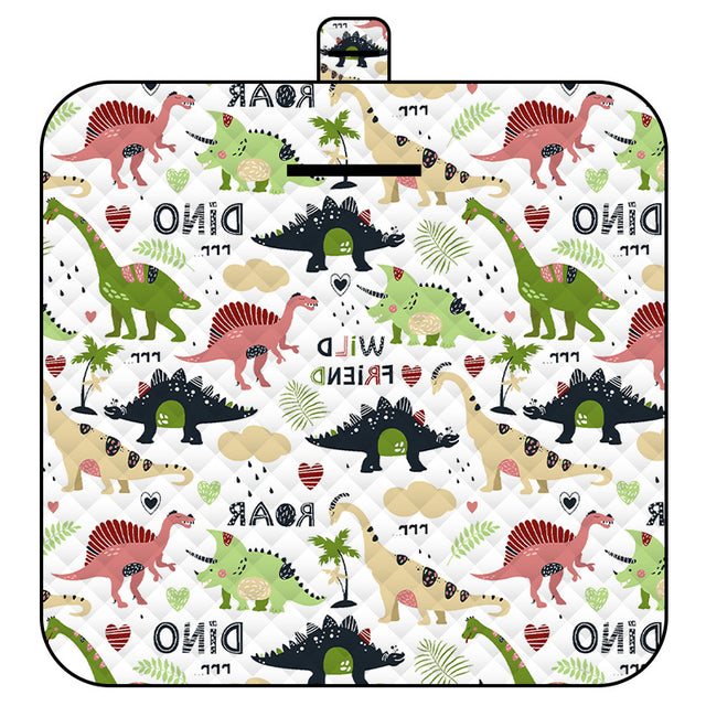 Foldable Picnic Mat, Dinosaur Print 150x200cm