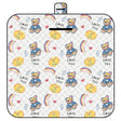 Waterproof Foldable Outdoor Picnic Mat, Rainbow Bear 150 x 200 cm