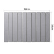 Collapsible Diatom Bath Mat, Light Grey 60x39cm