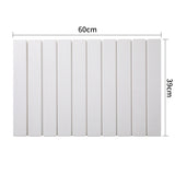 Collapsible Diatom Bath Mat, White 60x39cm