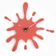 Creative Paint Splatter Wall Clock — Silent Quartz Movement — Allure Home Collections