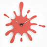 Creative Paint Splatter Wall Clock — Silent Quartz Movement — Allure Home Collections