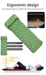 Herbert Ultralight Inflatable Camping Mat, 2pcs, Grey
