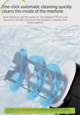 Auto clean mode with water circulating through the mixing chamber