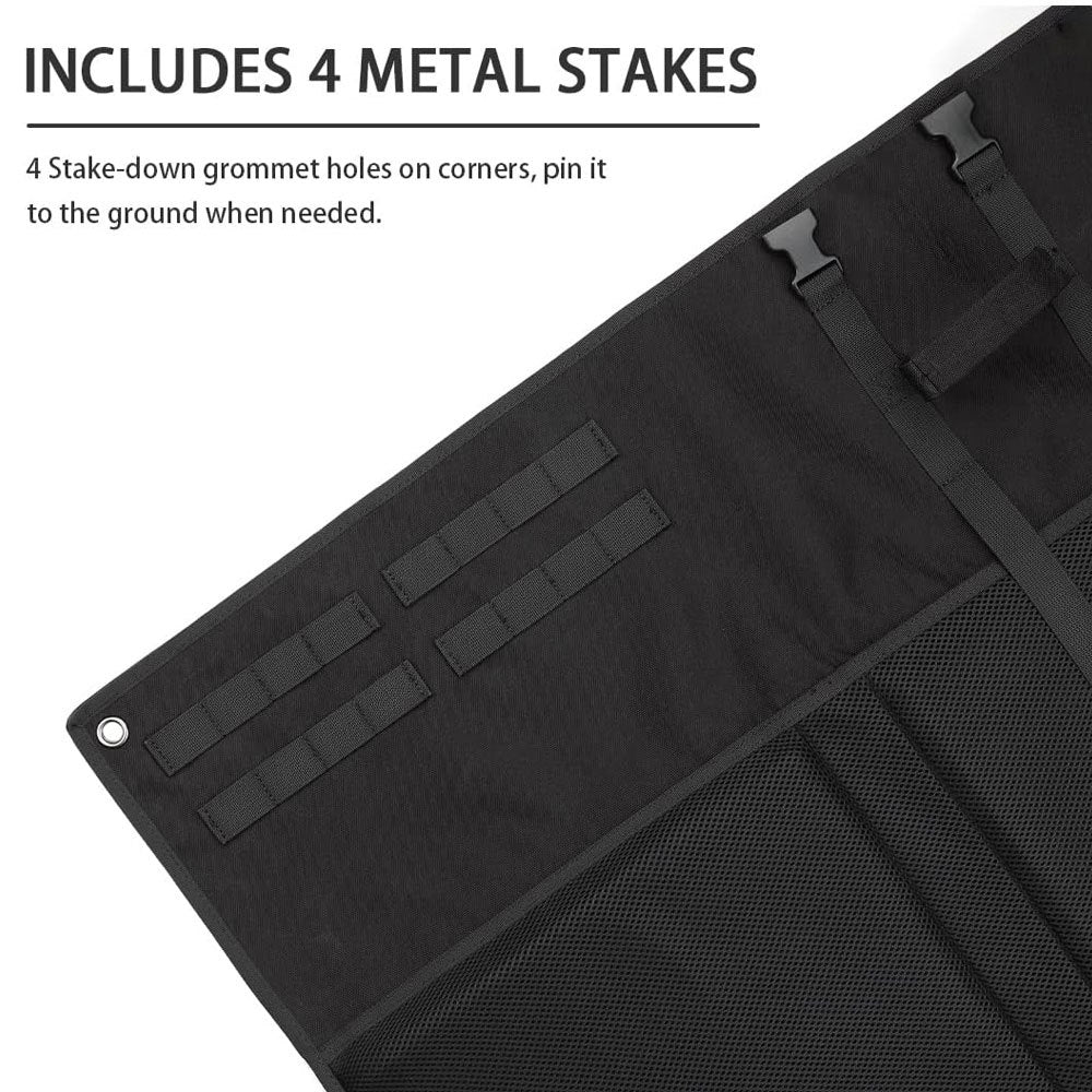 Elterwater Waterproof Roll Up Mat, Khaki, 200x73cm